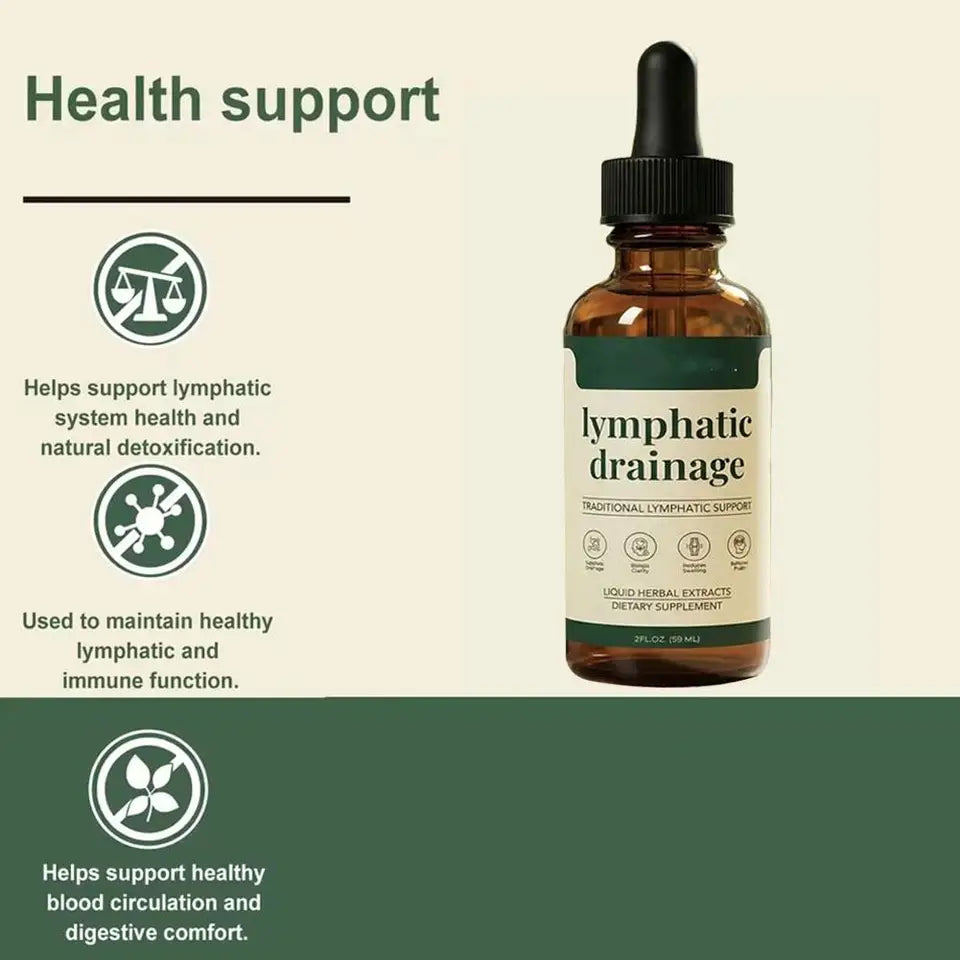 Natural Lymphatic Drainage Support Drops